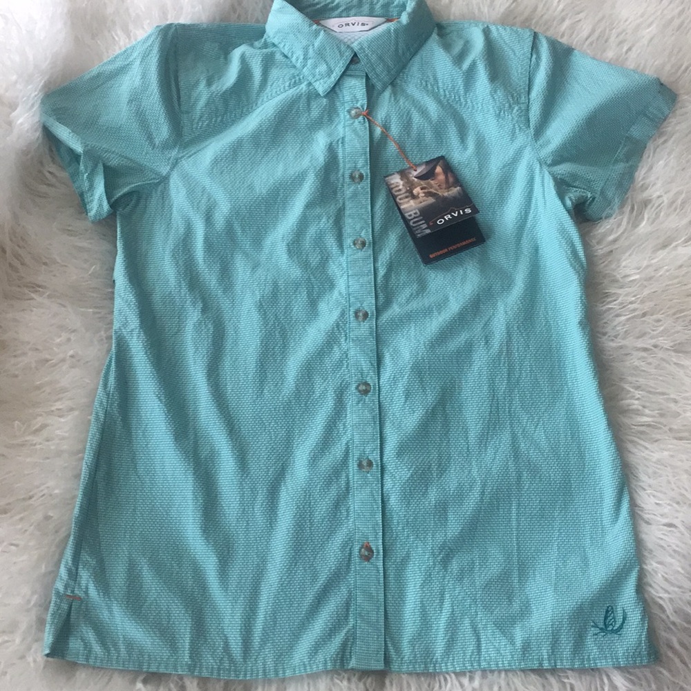 Orvis UPF Button Down XS NWT